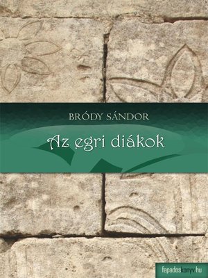 cover image of Az egri diákok
